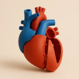 Modellino Cuore Umano 3D Componibile – Strumento Didattico per Scuole