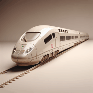 Modellino 3D Realistico Treno Frecciarossa – Collezionismo, Educazione e Design
