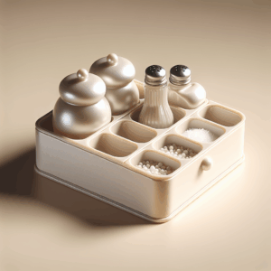 Organizzatore 3D per Condimenti da Tavolo Personalizzabile