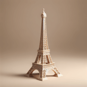 Riproduzione 3D Torre Eiffel – Modellino Realistico Stampato in 3D
