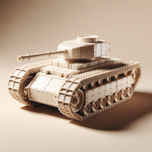 Prototipo 3D del Carro Armato Leonardesco – Modellino Storico Stampato su Misura