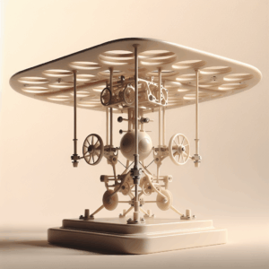 Prototipo 3D della Macchina Volante di Leonardo da Vinci – Modellino da Esposizione