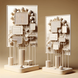 Espositori per Depliant Modulari Stampati in 3D per Stand e Vetrine