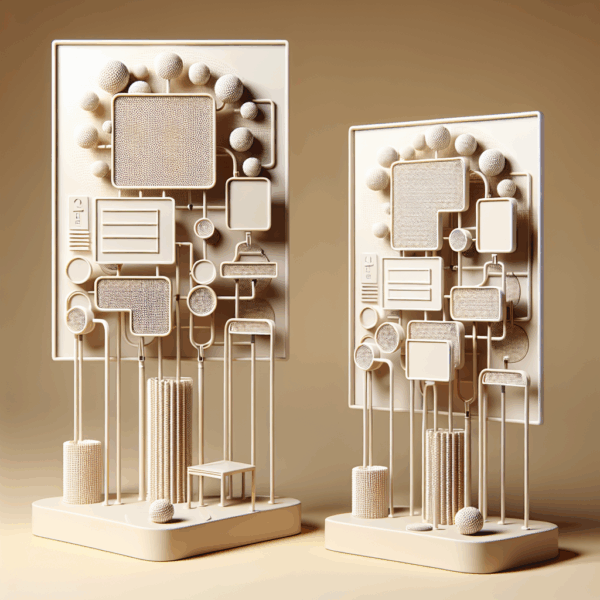 Espositori per Depliant Modulari Stampati in 3D per Stand e Vetrine